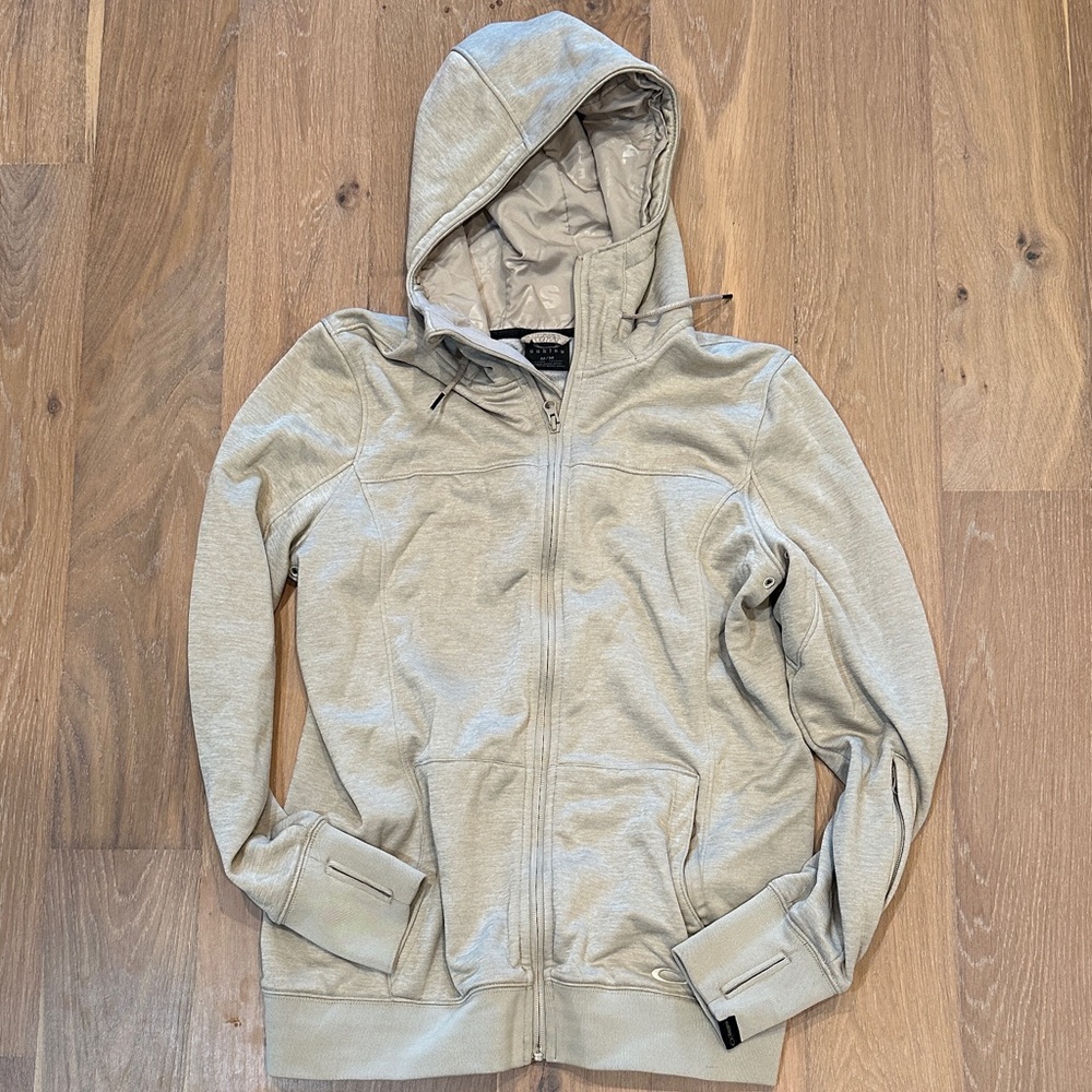 Oakley Beige Hoodie Women’s Size Medium